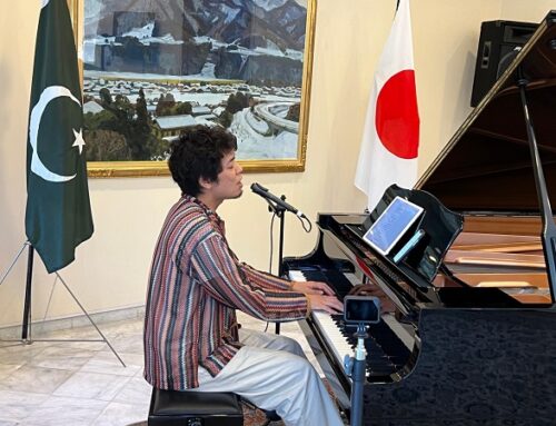 Japanese Singer’s Performance held at the Embassy of Japan Islamabad